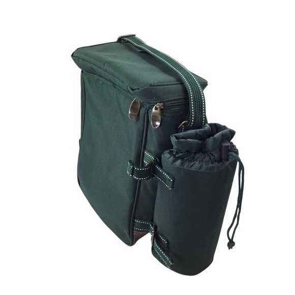 Picnic at Ascot NWT Wine Cheese Cooler Insulated Green Bag Tote Charcuterie - Picture 8 of 9